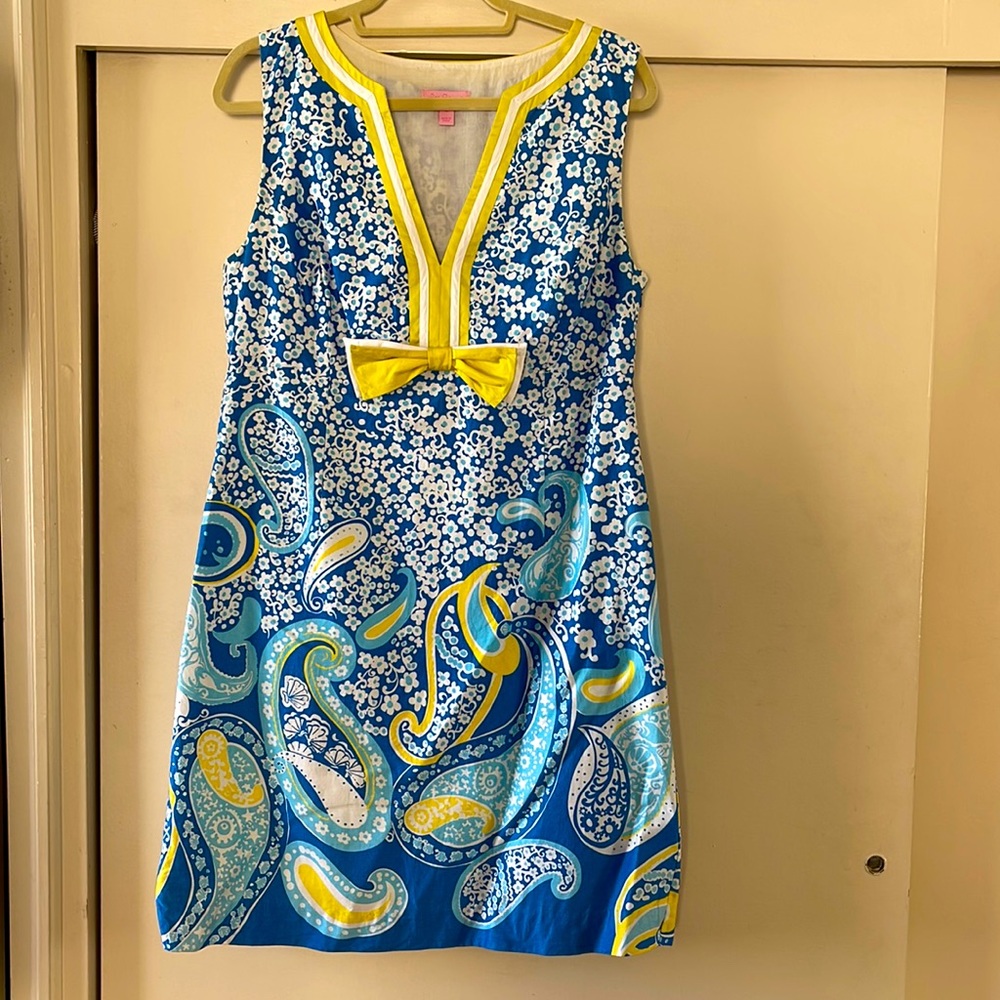 Lilly Pulitzer Paisley Sundress sz 12